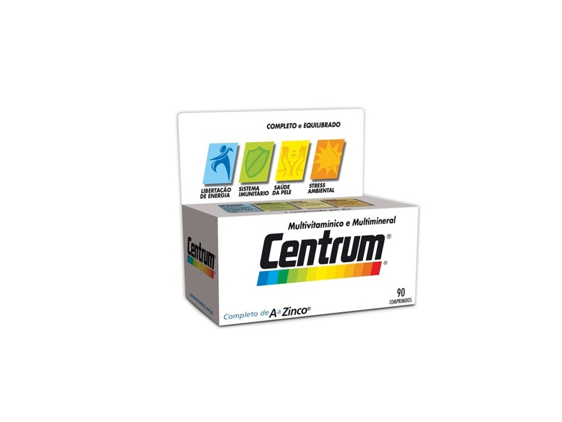 Complemento Alimentar MULTICENTRUM (90 comprimidos)