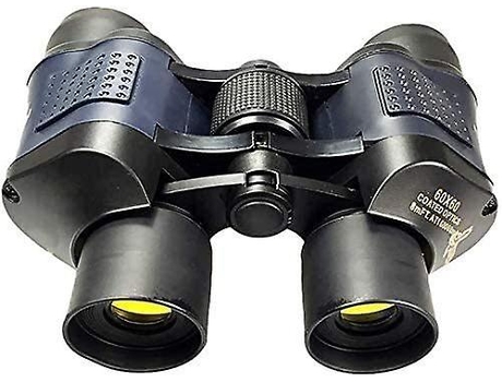 Potentes binoculares Nuevos binoculares de visión nocturna 60X60 Binoculares de película verde de alta potencia y alta definición Telémetro negro B...
