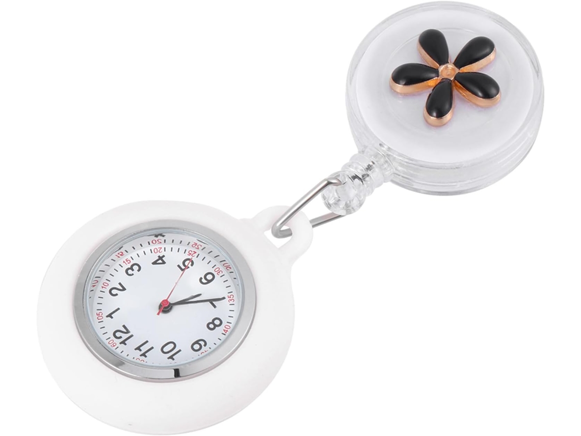Reloj Bolsillo Aleación Negra Diseño Sencillo Práctico Médico Elegante Decoración Enfermeras Profesionales