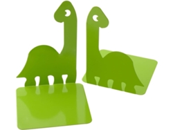 Sujetalibros Artkingdome con diseño de dinosaurio, antideslizante, color verde claro, regalo para niños