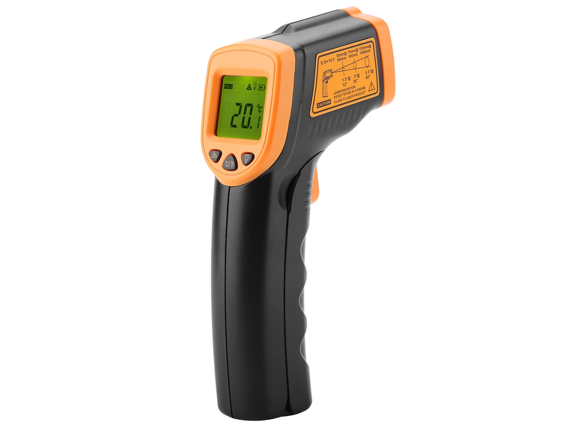 Termómetro Infrarrojo Digital Smart Sensor Ar320, Sin Contacto, Pantalla Lcd, Pantalla Láser, -32℃~380℃