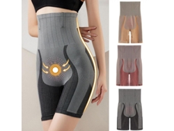 Sujetador De Control Abdominal Con Diseño De Panal De Abeja En Grafito, De Alta Elasticidad Y Control Abdominal (vfc)