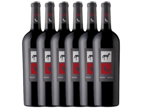 Vino MANO A MANO Mano A Mano Tempranillo Vino De La Tierra De Castilla Joven (0.75 L - 6 unidades)