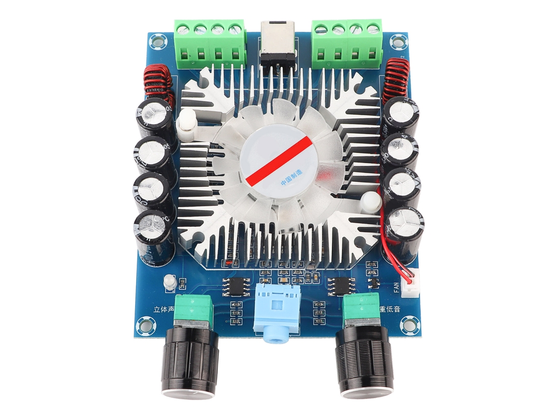 Veloriskku-placa De Amplificador De Potência Xh A372 Tda7850 Digital 4 Canais 4x50w