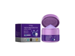 Polvo blanqueador dental morado eficaz