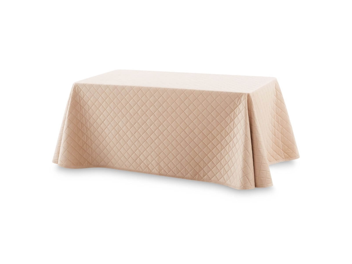 Lanovenanube Falda Camilla Velvet Acolchada Rectangular Beig, 70x110