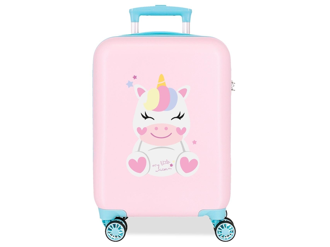 Roll Road Maleta De Cabina Happy Pets Abs Rosa