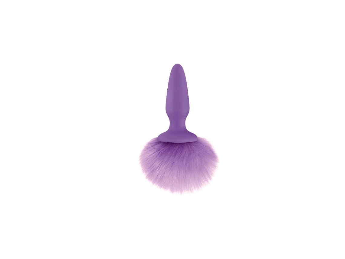 Plug Anal NS NOVELTIES Bunny Tails (Morado - Ø 3 cm)