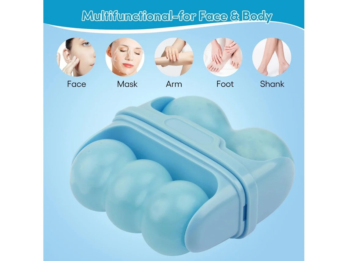 Rodillo de hielo para rostro y ojos. Ideas de regalo para mujeres. Enfriamiento terapéutico para reafirmar, iluminar y reducir arrugas. Masaje Bestvite.