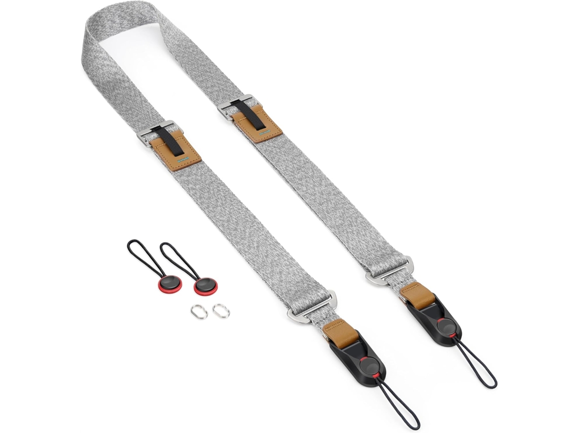 Correa Rápida Para Cámara En Nylon Avanzado, Ajuste Único, Carga 70kg – Gris/negro