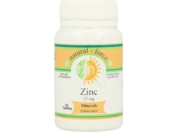 Complemento Alimentar NUTRI-FORCE Zinco (100 comprimidos de 25mg)