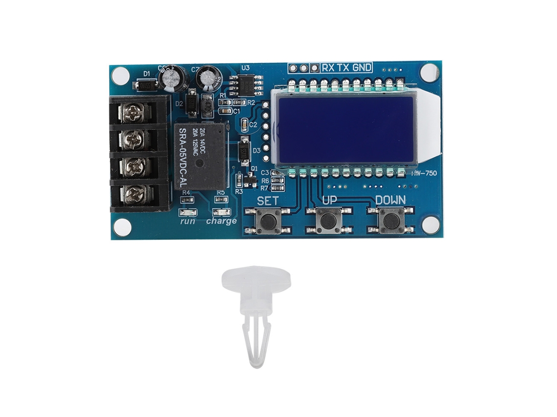 Módulo De Controle De Carregamento Hw-750 Com Proteção Contra Sobrecarga Para Baterias 6-60v