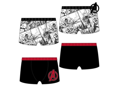 2 Boxers de Hombre Marvel Multicolor L/Xl