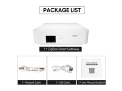 Gateway Zigbee Com Lan Hub Inteligente Para Casa Controle App Grupo Linkagem Múltiplos Dispositivos