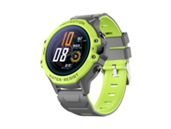 Reloj infantil con pantalla redonda, 4G, GPS y ranura para tarjeta SIM MDUG (verde)