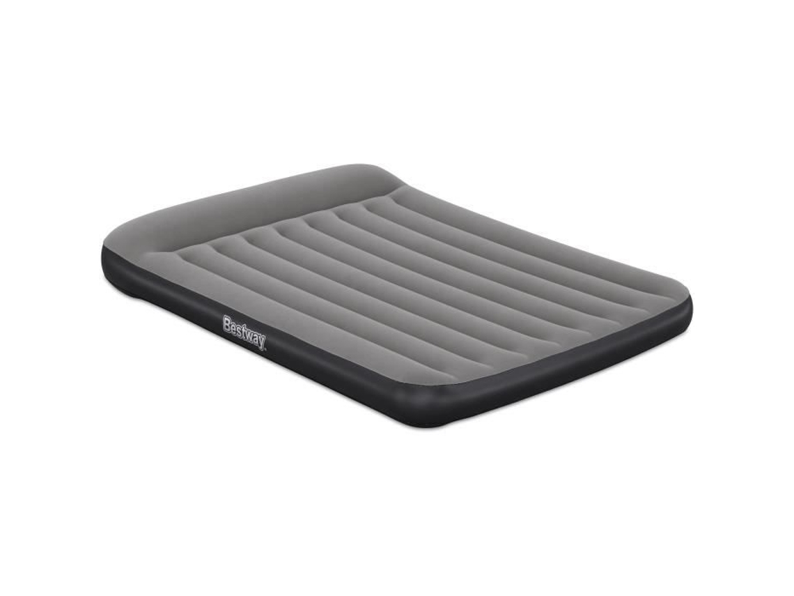 Colchón inflable Bestway 671bs Tritech Queen de 2 plazas, bomba USB integrada, 2.03 x 1.52 x 30 cm