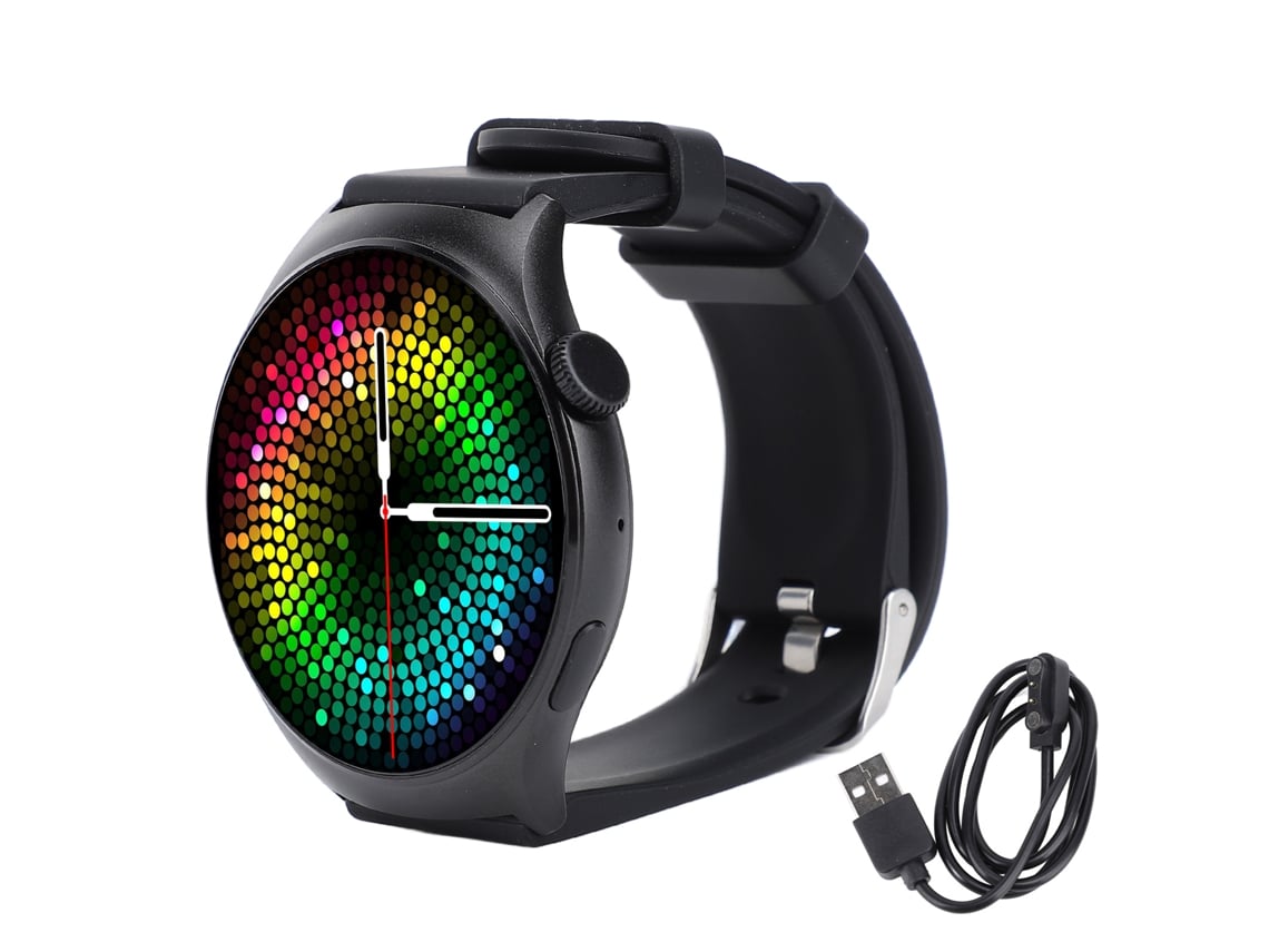 Reloj Inteligente Con Pantalla Táctil Amoled, Rastreador De Fitness, Reloj Deportivo Resistente Al Agua