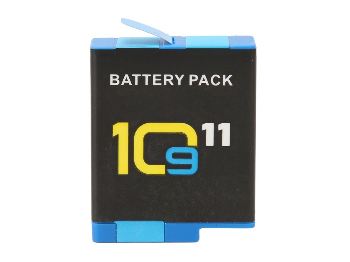Batería De Repuesto De 2000 Mah Para Cámaras De Acción Con Decodificación Completa Para Cámaras Deportivas De 11, 10 Y 9 Pulgadas.