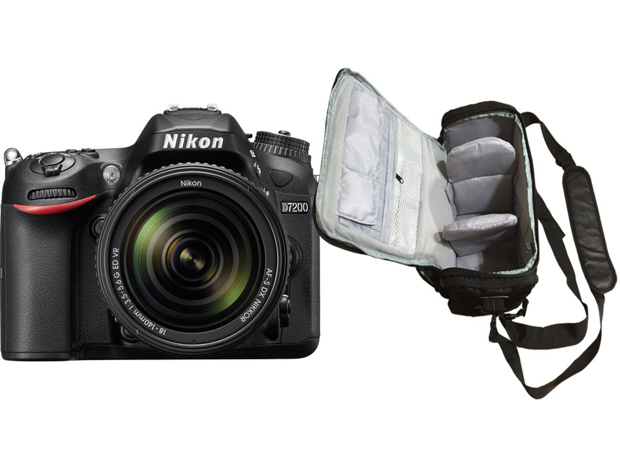 Kit Cámara Réflex NIKON D7200 18-140
