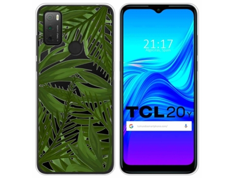Carcasa TCL 20Y TUMUNDOSMARTPHONE Dibujos Transparente Multicolor