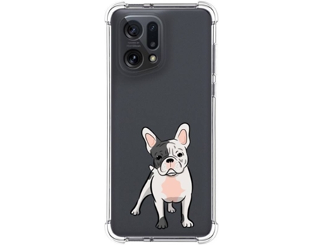 Carcasa para Oppo Find X5 5G TUMUNDOSMARTPHONE Dibujos Antigolpes Perros 06 Multicolor