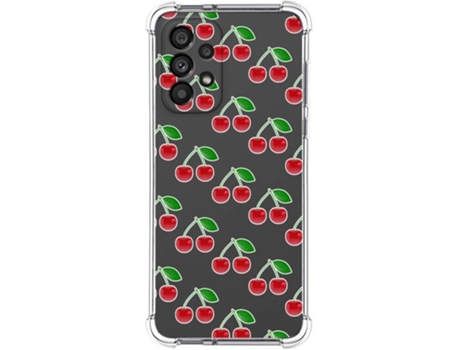 Carcasa Samsung Galaxy A33 5G TUMUNDOSMARTPHONE Dibujos Antigolpes Cerezas Multicolor
