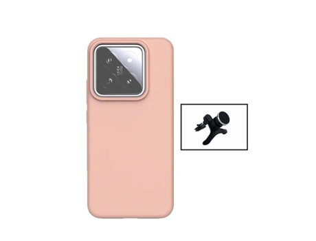Funda Proteção Traseira para Xiaomi Xiaomi 14 GIFT4ME Silicona Rosa