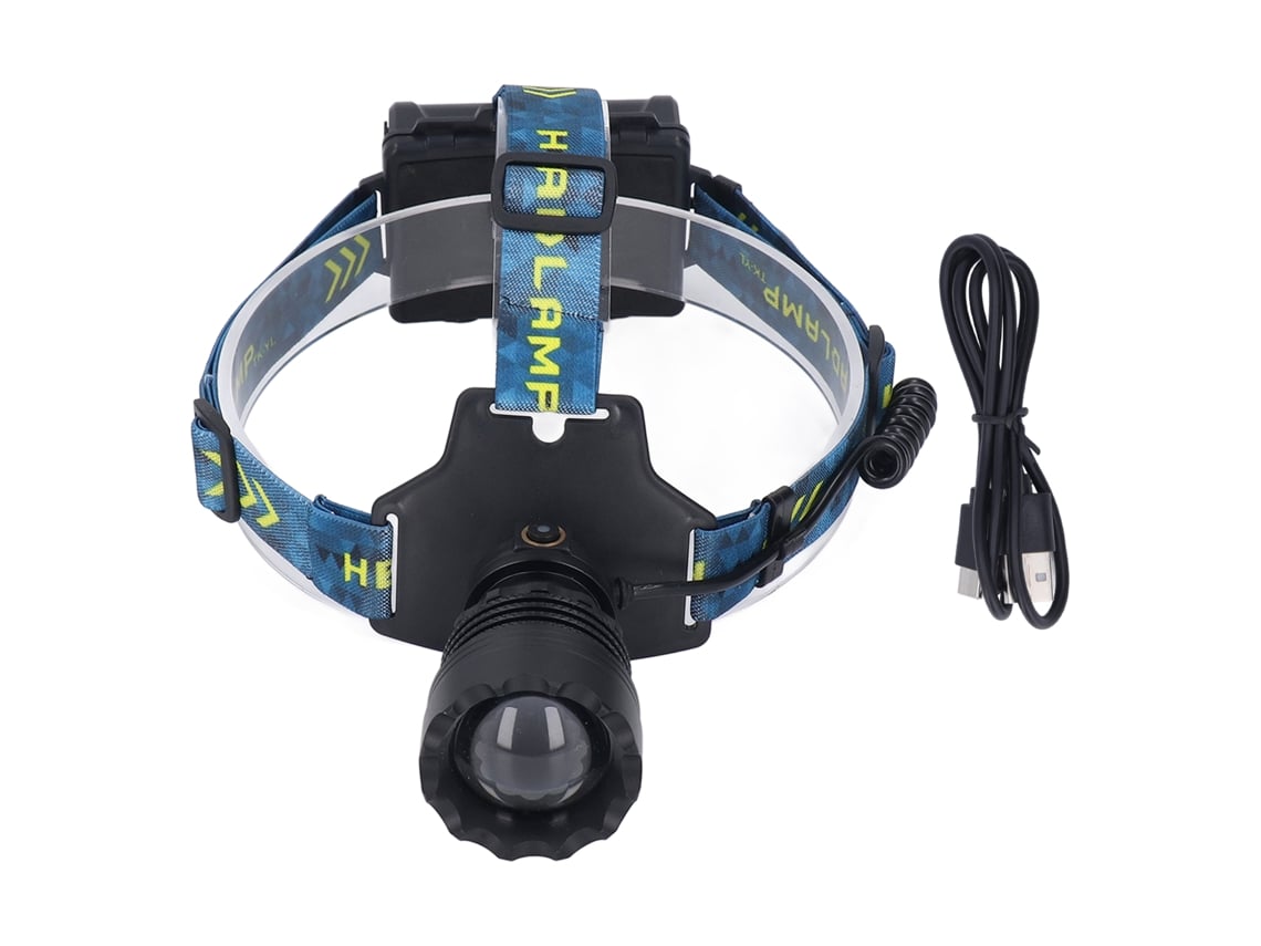 2026-linterna Frontal Led Recargable 3000lm 25w De Alta Potencia Zoomable Para Emergencias Al Aire Libre