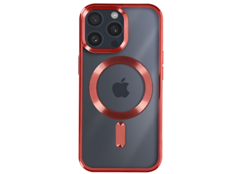Funda para iPhone 15 Pro AVIZAR Silicona Rojo