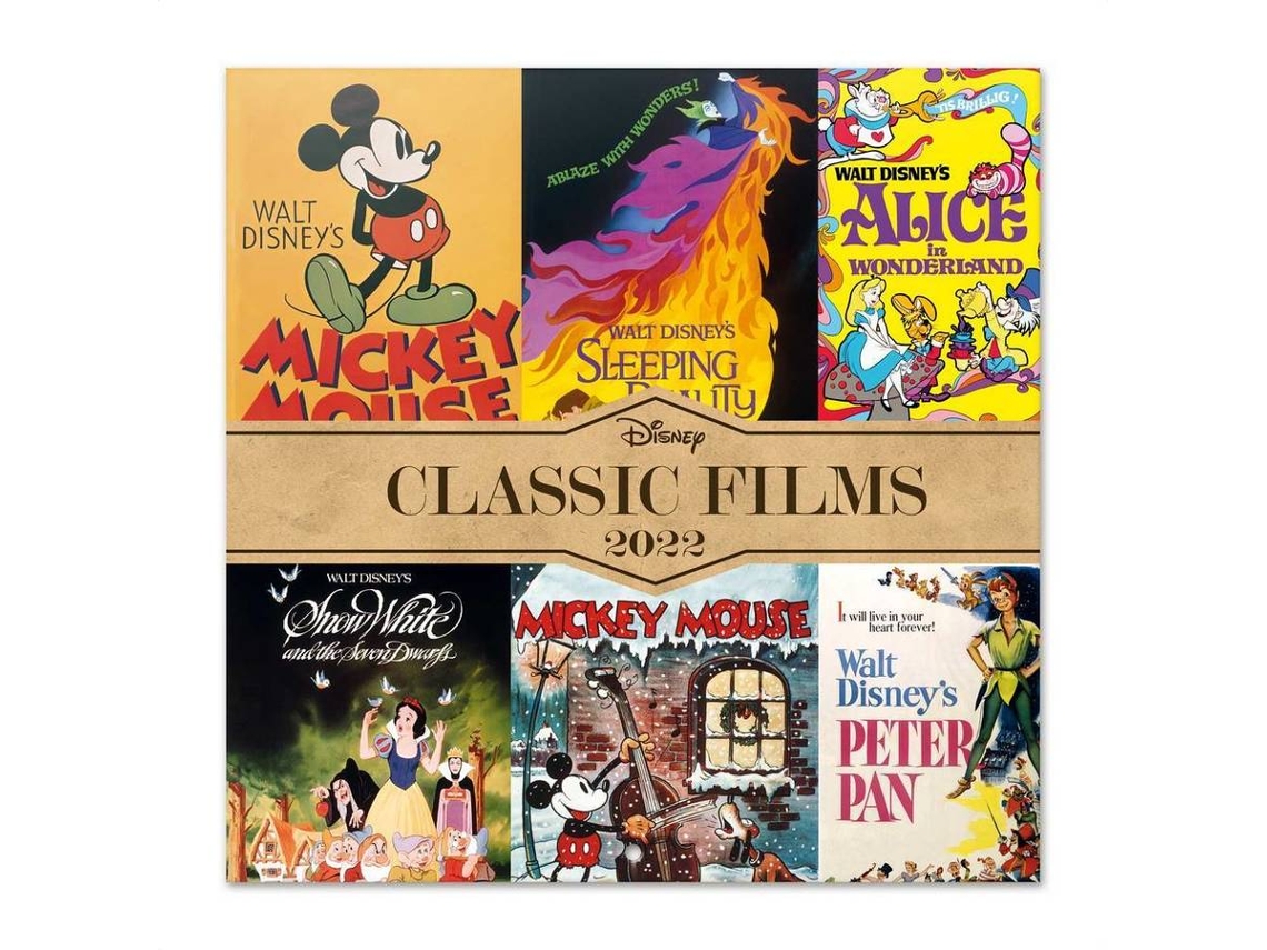 Calendario ERIK EDITORES 2022 30X30 Disney Classic Films
