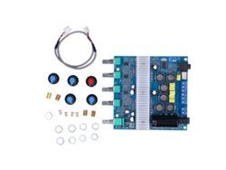 Placa Amplificadora De Subwoofer De 2.1 Canales Con Bluetooth 4.2 De Alta Potencia Tpa3116d2 12-24v