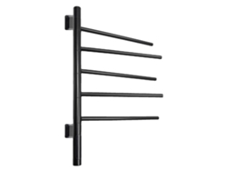 Calentador de toallas de fibra de carbono de 360°, temperatura ajustable, IPX5 resistente al agua (30-70 °C)