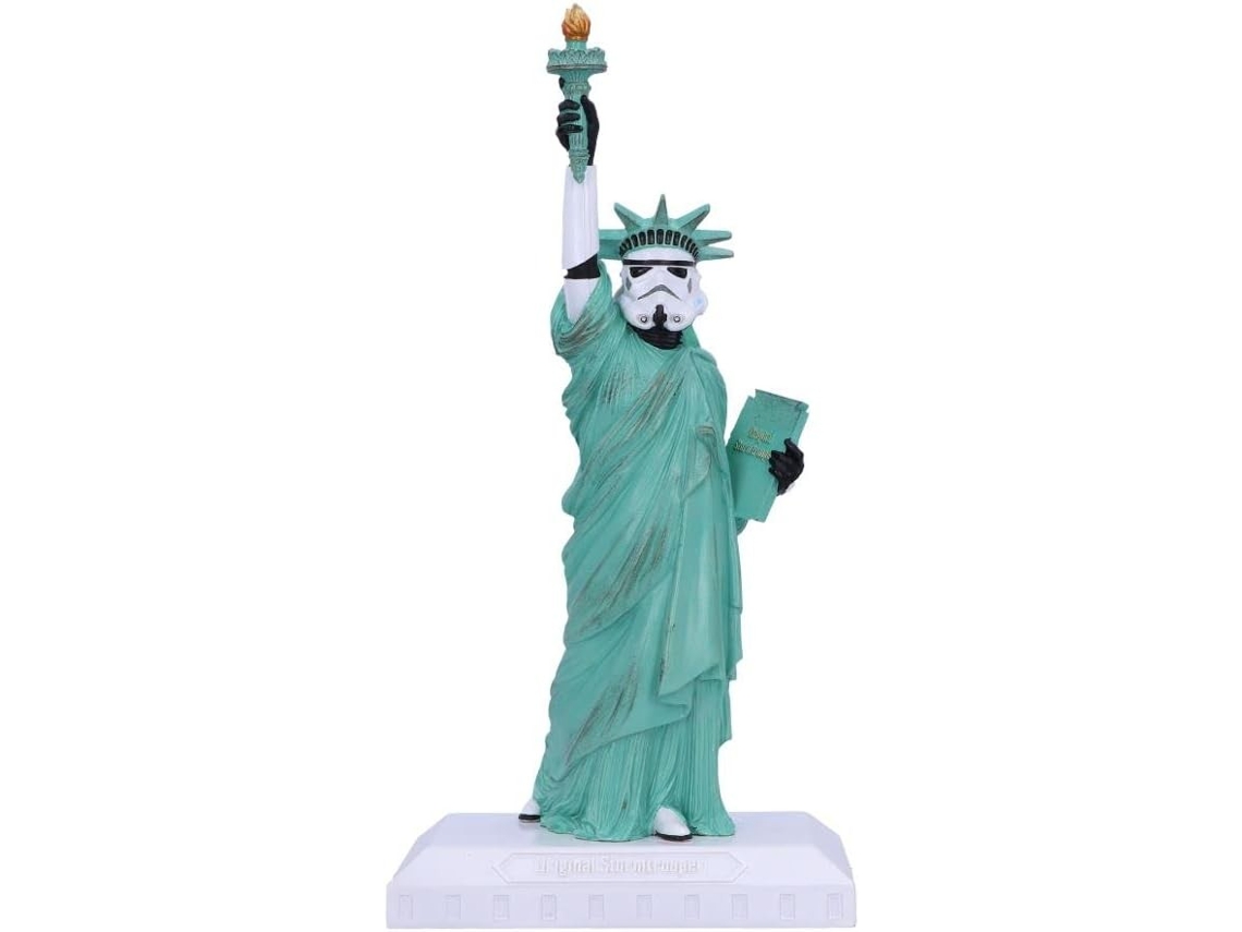 Figura Soldado Imperial Stormtrooper Star Wars Estatua de la Libertad 24 cm