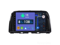 Coche Radio Android Auto Autoradio 8GB RAM 128G ROM CarPlay Navegación GPS Pantalla Táctil RoverOne para Mazda CX5 CX-5 CX 5 2012 - 2015 