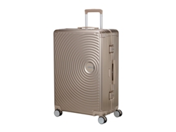 Maleta grande 77cm 4r Soundbox Alu Bronce American Tourister