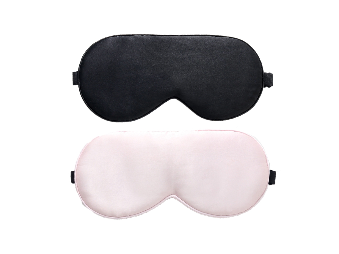 Lujosas máscaras para ojos de satén de seda, elegantes cubreojos para un descanso reparador. Su tejido transpirable y agradable para la piel garantiza un sueño ininterrumpido.