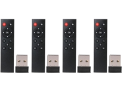 Teclado Y Ratón Inalámbricos Universales 2.4g (4 Unidades) Sin Mando A Distancia Para Android Pc Box Tv