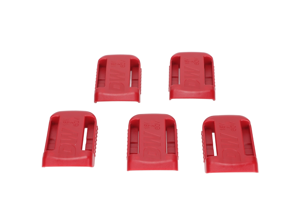 Soporte Portátil Para Baterías De Litio Para Herramientas Eléctricas Con 5 Posiciones, Estante De Almacenamiento De Baterías Dw Rojo