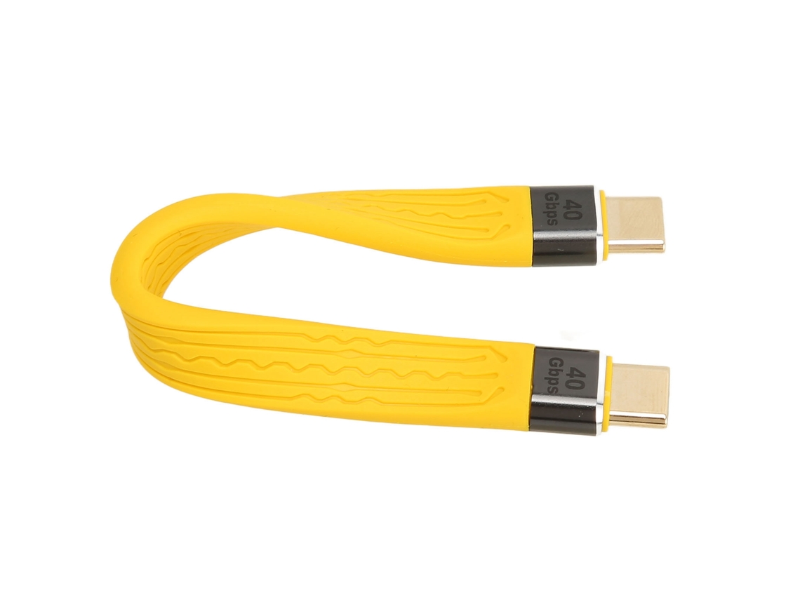 Cable De Carga Rápida Fpc Tipo C Macho A Macho Pd100w 5a Con Transferencia De Datos De 40 Gbps Para Huawei Y Xiaomi