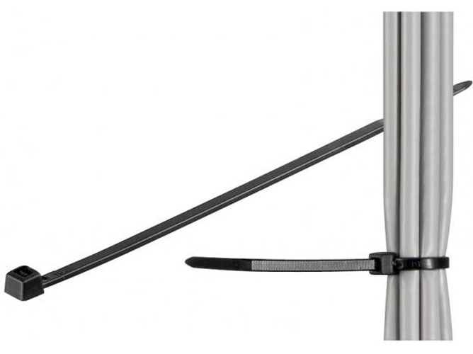 Tira para Cables TECHLY (Negro)
