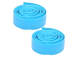 Juego De 2 Correas Elásticas De Yoga De 2,5 M Para Ejercicio, Estiramiento Y Entrenamiento De Resistencia - Azul