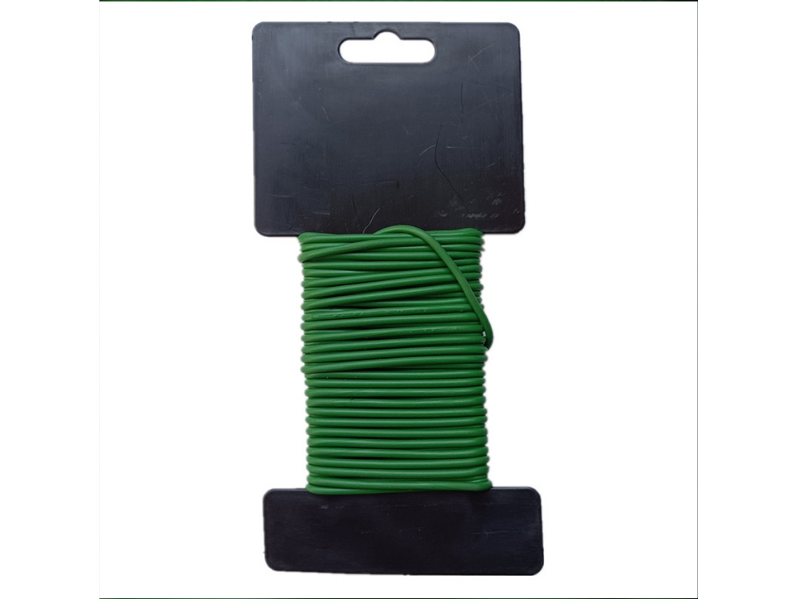 KOFIHETY Bridas de jardín para sujetar plantas, bridas blandas multifunción, flexibles, flexibles, resistentes y duraderas, con alambre de hierro recubierto de