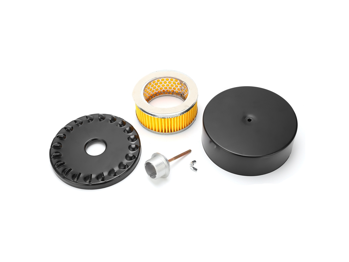Filtro Silenciador, Compresor De Aire De Admisión, Rosca G1, Carcasa De Hierro, Accesorios Para Reducción De Ruido