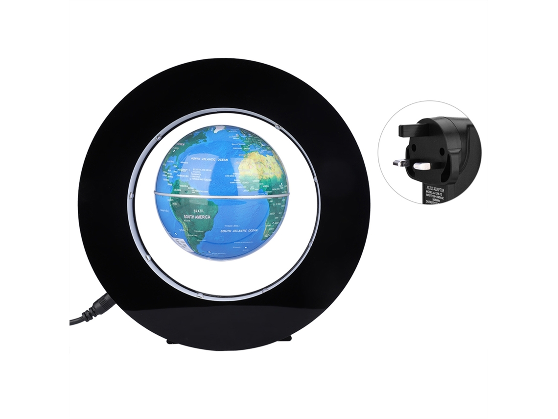 Globo eletrônico redondo de levitação magnética Bj-globo com luz LED para casa e escritório.