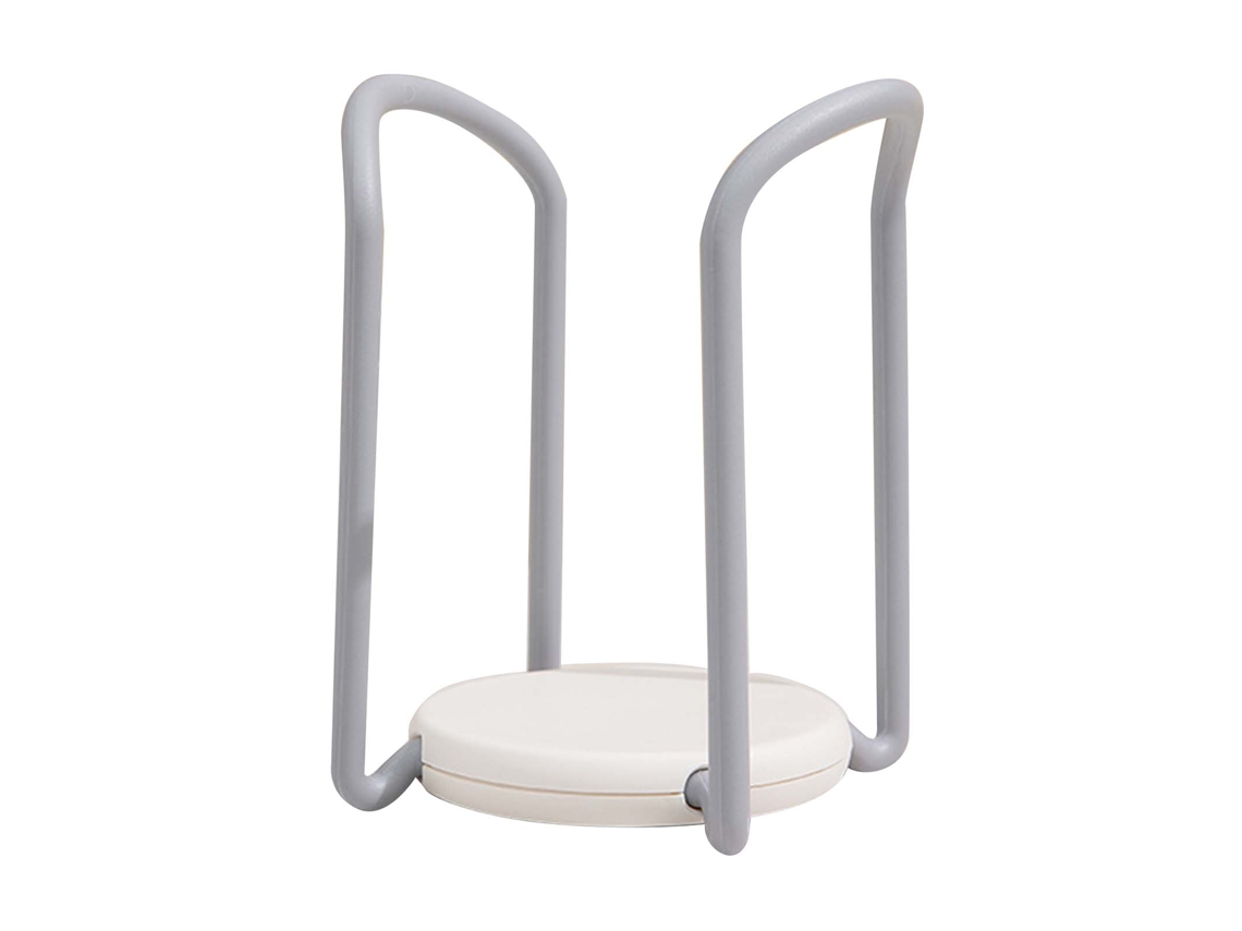 Organizador De Cuencos De Cocina, Retráctil, Multifuncional, Escurridor De Platos Ajustable, Gris Y Blanco.