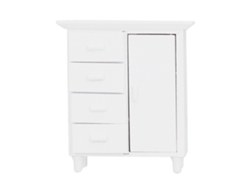 Armario De Madera En Miniatura Para Casa De Muñecas, Escala 1:12, Mueble Decorativo, Mini Modelo, Accesorio De Juguete