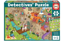 Puzzle EDUCA Detective Puzzles 50 Piezas Castillo (Edad Mínima: 4 Años - 50 Piezas)