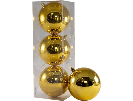 Bolas de Navidad Multicolor, 3 Unidades de 10cm, Navidad Bolas para el árbol de Navidad, para Vacaciones, Bodas, Fiestas, Decoración de Regalos, Va...