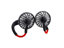 Rebe-ventilador Portátil Para Cuello Inalámbrico Con 3 Velocidades Recargable Usb Mini Ventilador De Mano Verano
