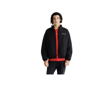 Abrigo TOMMY JEANS (XS - Negro)